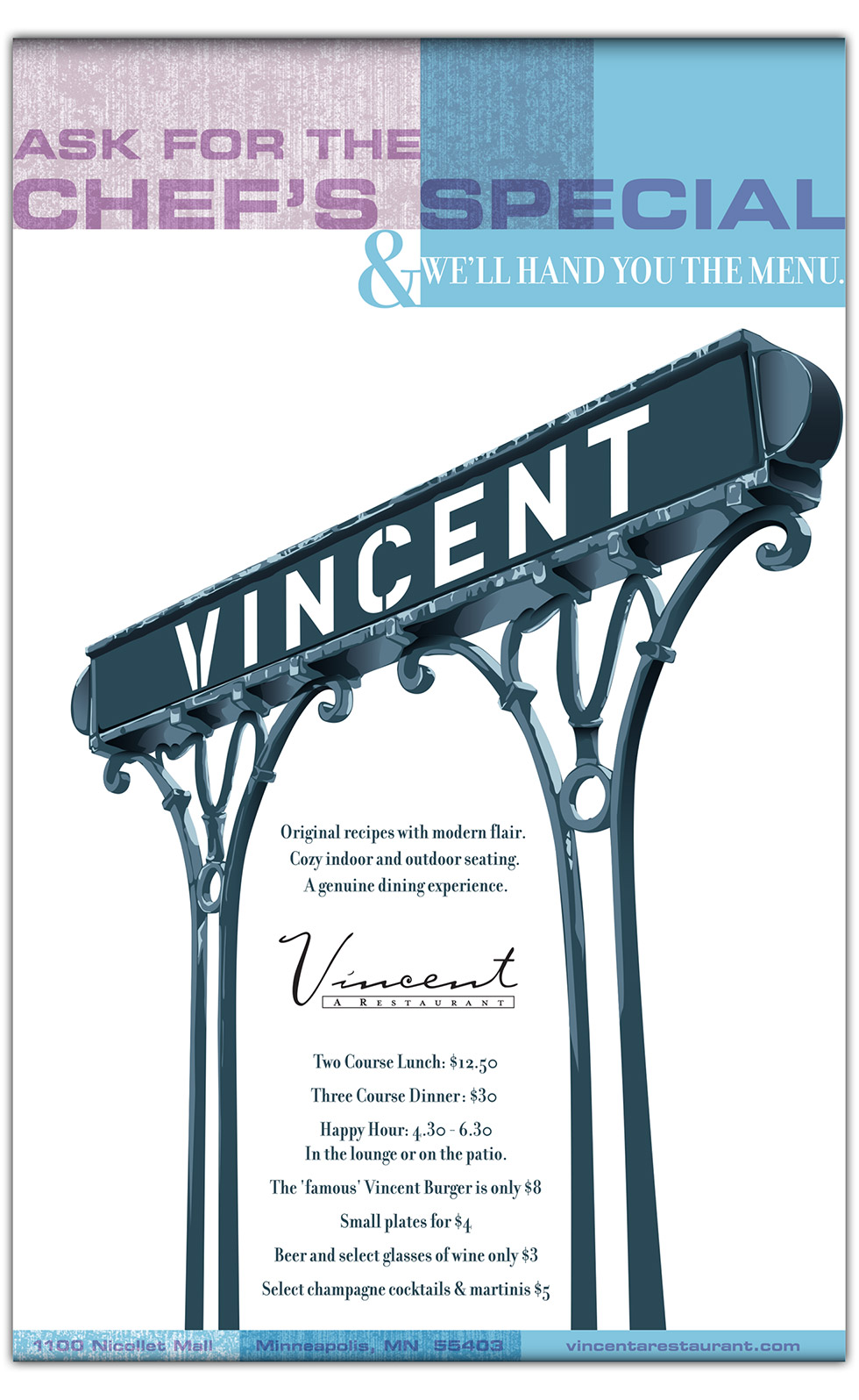 King Kreative – Vincent - A Restaurant - New Project